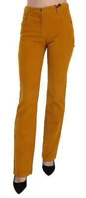 Брюки CNC COSTUME NATIONAL Оранжевые прямые брюки с высокой талией s. W28 Рекомендуемая розничная цена 500 долларов США