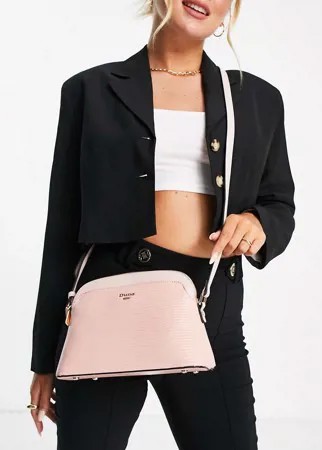 Розовая сумка через плечо с контрастной отделкой Dune-Розовый цвет