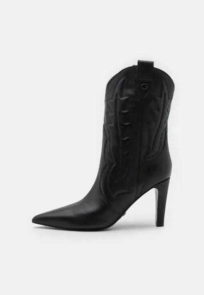 Ботильоны на каблуке Guess CALLE, черный