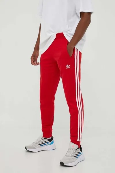 Спортивные брюки Adicolor Classics 3-Stripes Pants adidas Originals, красный