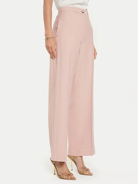 Брюки из ткани regular fit Vicolo, розовый
