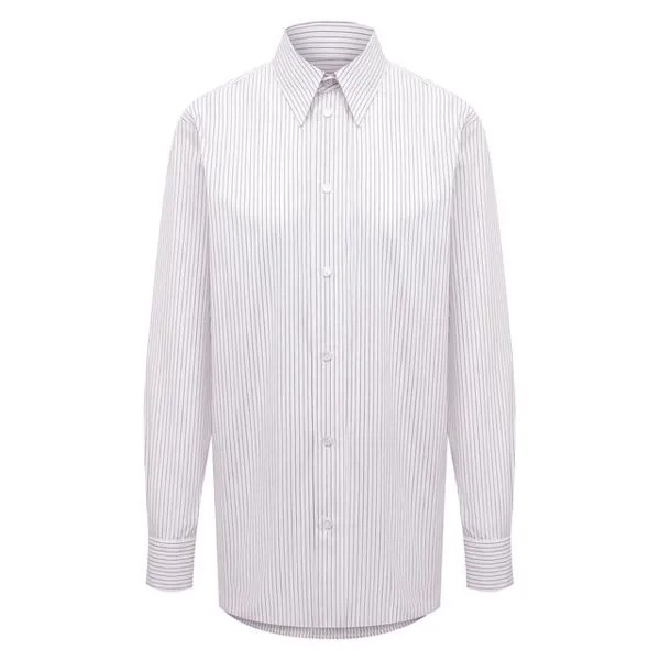 Хлопковая рубашка Bottega Veneta