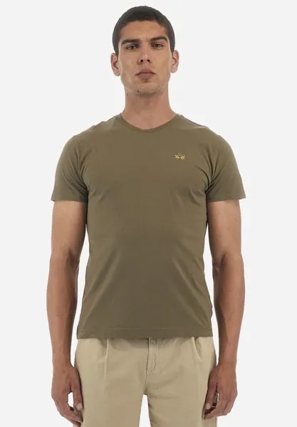 Базовая футболка SHORT-SLEEVED T-SHIRT La Martina, зеленый