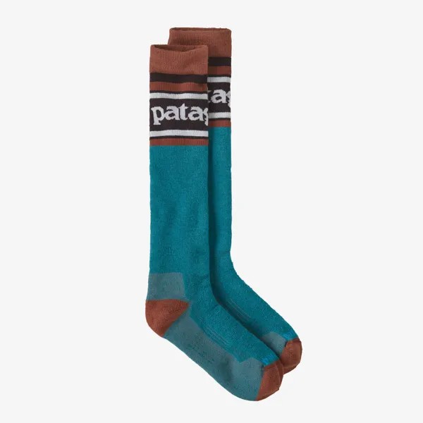 Носки из плотной шерсти Patagonia, цвет Park Stripe: Belay Blue