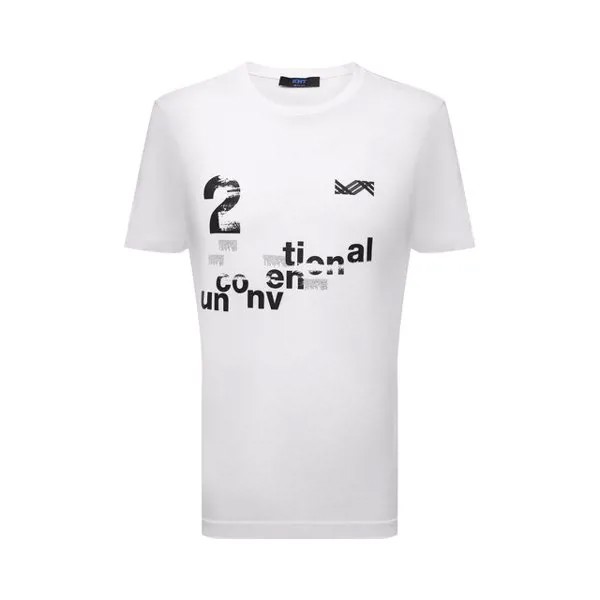 Хлопковая футболка KNT