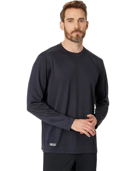 Футболка Under Armour UA Tac Tech Long Sleeve, цвет Dark Navy Blue