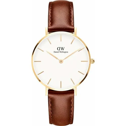 Наручные часы Daniel Wellington Petite, коричневый