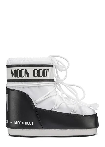 Белые женские зимние ботинки Moon Boot