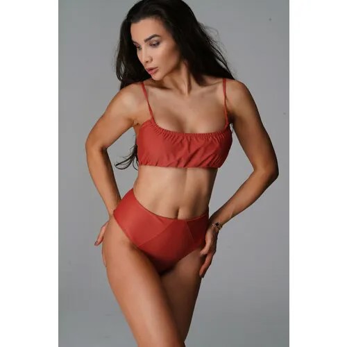 Плавки METAMORFOSI SWIMWEAR VOLCANO, размер M, коралловый, оранжевый