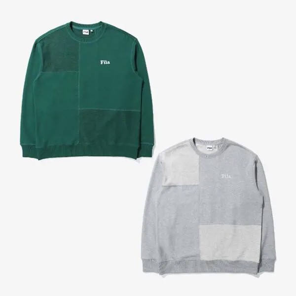 [Fila]Loose Fit /Mixed Color/Sweatshirt