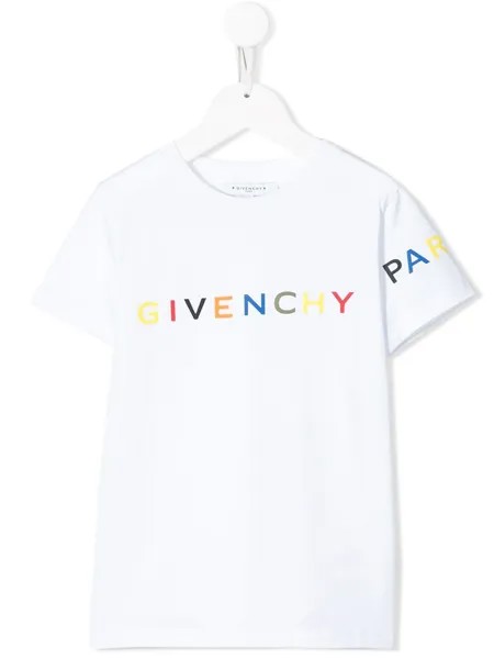 Givenchy Kids футболка из джерси с логотипом
