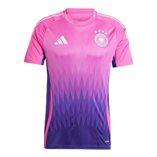 Футболка Германия 24 выездная футбольная майка азия размеры Adidas, фуксия