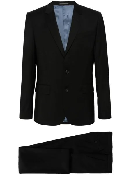 Paul Smith костюм из эластичной шерсти, черный