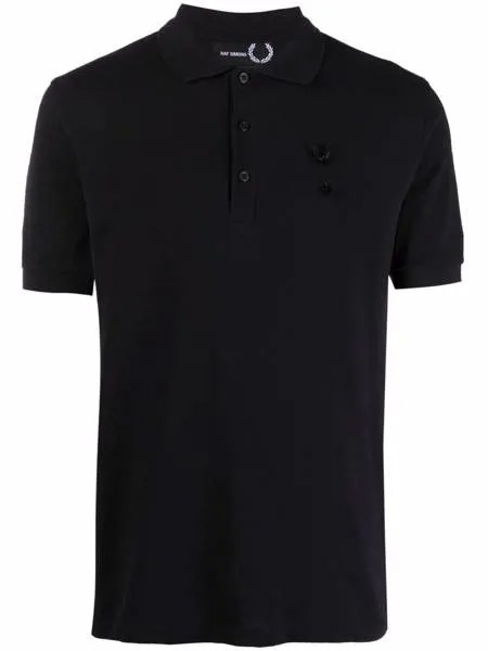 Raf Simons X Fred Perry рубашка поло с логотипом
