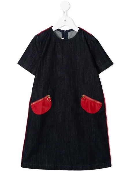 Marni Kids джинсовое платье с карманами