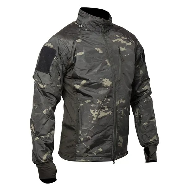 Куртка мужская тактическая, флисовая Камуфляжная парка в стиле милитари, армейская уличная одежда, легкая уличная одежда для страйкбола, пейнтбола