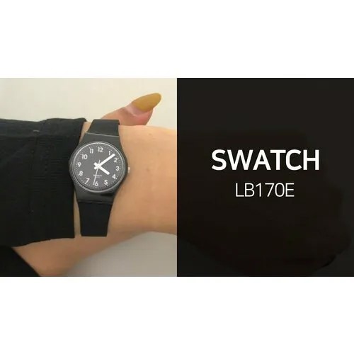 Наручные часы swatch Swatch LADY BLACK lb170d. Оригинал, от официального представителя., черный