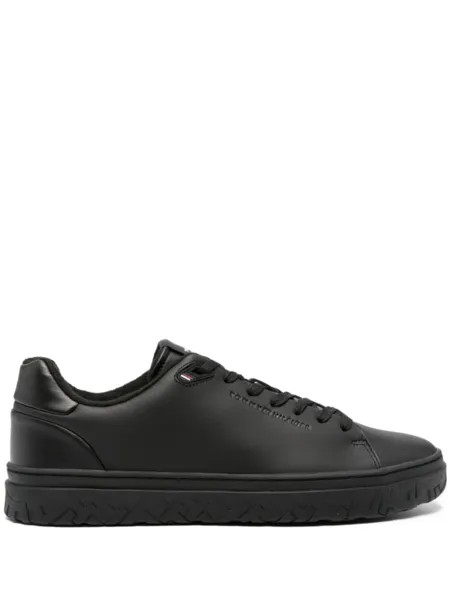 Tommy Hilfiger кеды TH Monogram Cupsole, черный