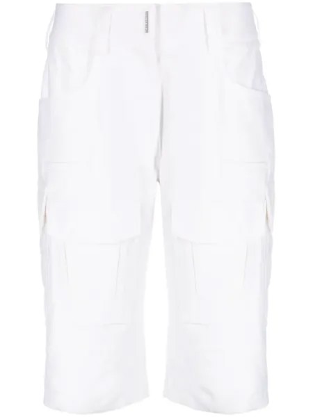 Givenchy шорты карго, белый