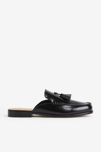 Сабо мужские H&M 1125458 черные 40 EU (доставка из-за рубежа)