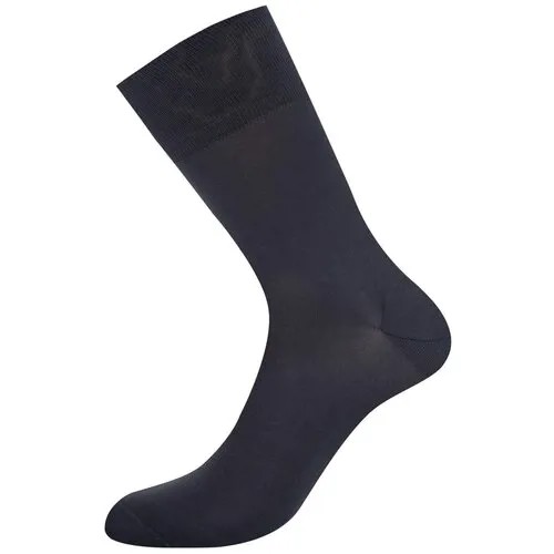 Носки Philippe Matignon, размер 45-47, серый, черный