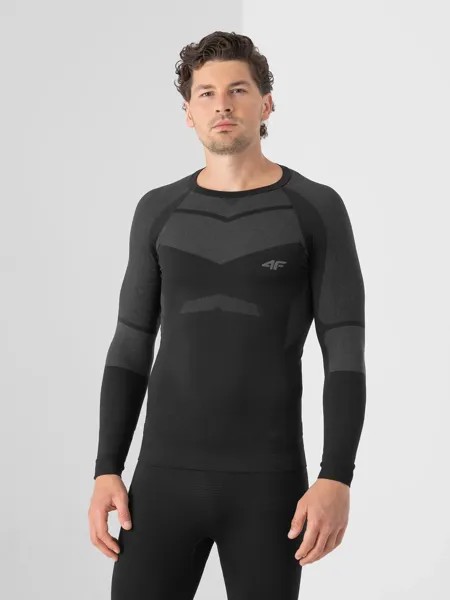 Лонгслив домашний мужской 4F H4Z21-BIMB030G-20S черный XXL/3XL