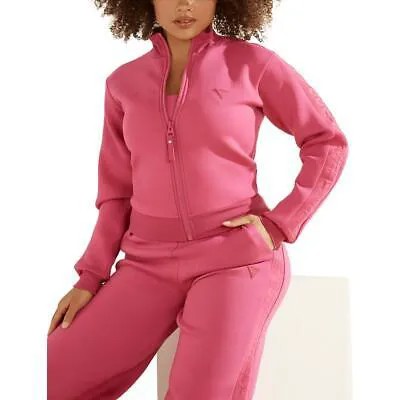 Женская розовая толстовка с длинными рукавами и логотипом Guess Allie Scuba M BHFO 3297