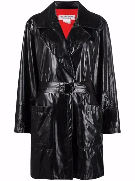 Yves Saint Laurent Pre-Owned тренч 1991-го года с поясом