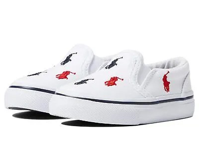 Обувь для мальчиков Polo Ralph Lauren Kids Keaton Slip-On (Toddler)