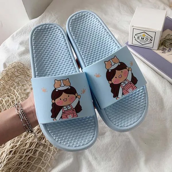 Сланцы с узором девочки