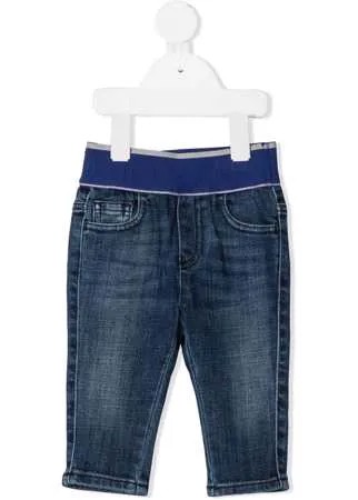 Emporio Armani Kids джинсы с эластичным поясом