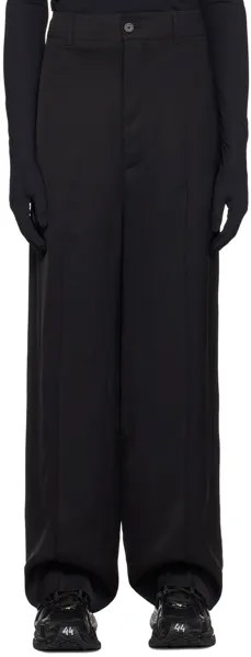 Черные брюки со складками Balenciaga