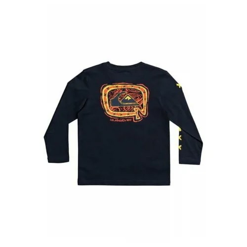 Детский Лонгслив Quiksilver Big Q 2-7, Цвет темно-синий, Размер 5