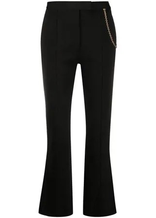 Givenchy расклешенные брюки с цепочкой