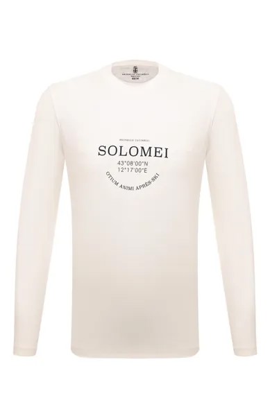 Хлопковый лонгслив Brunello Cucinelli