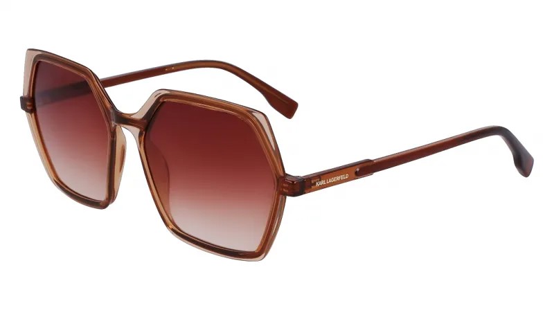 Солнцезащитные очки Женские Karl Lagerfeld KL6083S коричневые