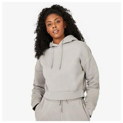 Худи женская Everlast Taped Cropped Opal Grey - Everlast - Серый - 46-S