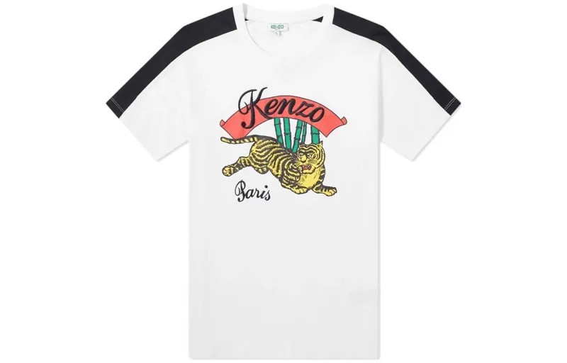 Футболка мужская белая Kenzo, белый