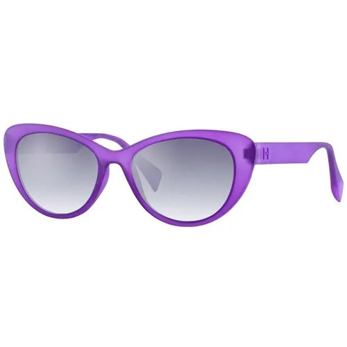 Солнцезащитные очки Italia Independent, кошачий глаз, оправа: пластик, с защитой от УФ, для женщин, фиолетовый
