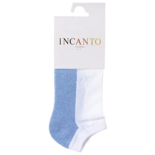 Носки Incanto IBD731004, размер 39-40(3), bianco/azzurro_m