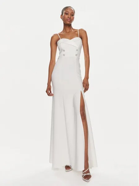 Вечернее платье стандартного кроя Rinascimento, белый