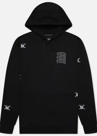 Мужская толстовка Vans New Varsity Hoodie, цвет чёрный, размер M