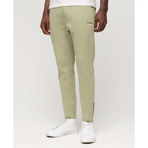 Джоггеры Superdry Sport Tech Logo Tapered Joggers, бежевый