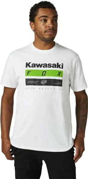 Толстовка FOX Kawi Stripes SS Premium, белый