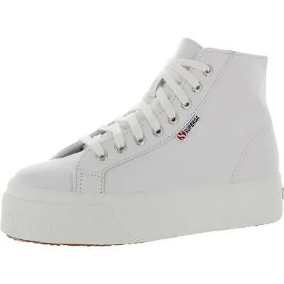 Superga Mens 2705 Белые повседневные и модные кроссовки 6.5 Medium (D) BHFO 4942