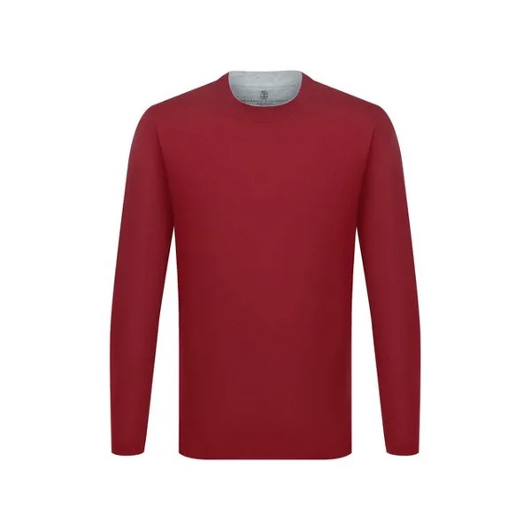 Хлопковый лонгслив Brunello Cucinelli