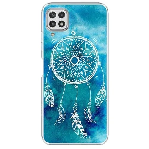 Силиконовый чехол-накладка с рисунком Взрыв красок для Samsung Galaxy A22, Anycase PR0000558