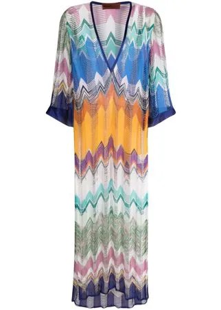 Missoni Mare платье с вырезом