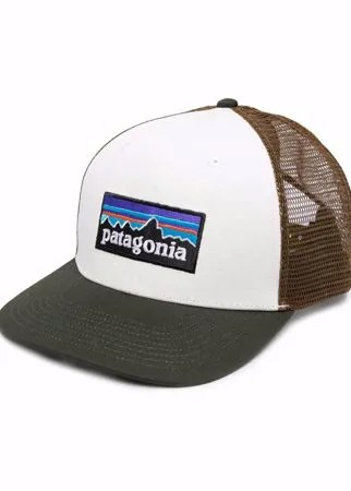 Patagonia кепка с сетчатой вставкой и логотипом