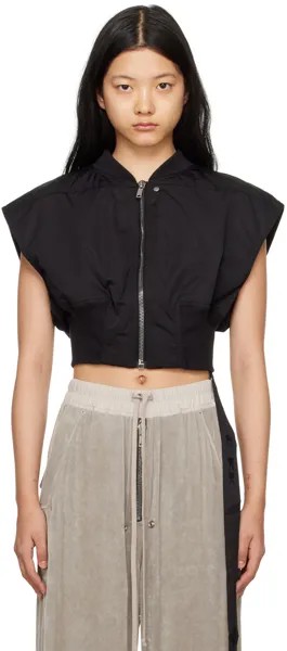 Черный жилет Babel Tatlin Rick Owens Drkshdw